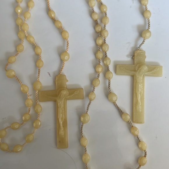 Rosaries Necklaces Religious Cross Medals Catholic Mary God Benediction - Picture 14 of 17